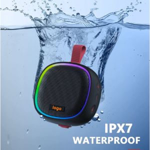 2000mAh IPX7 Water-proof Outdoor Sound System Portable Bluetooth Wireless Speaker with Flexible Strap